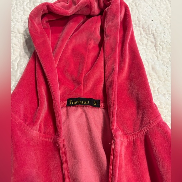 Pink Velour Tracksuit - Picture 7 of 7